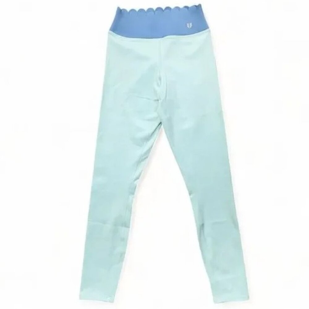 EleVen by Venus Williams Pretty Power Legging 28" Women's Bottom Size S Ice Blue